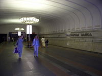 A subway station