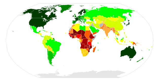 Image:UN Human Development Report 2007 (2).svg